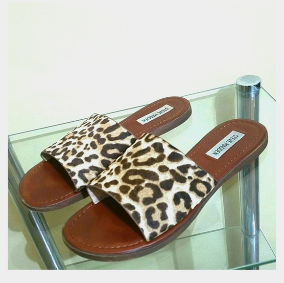 Steve Madden Shoes - Steve Maden Camilla Flat Slide Sandals Size 8M
